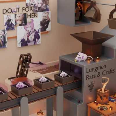 Meanwhile, in Lungmen, preparations for new banner are peaking