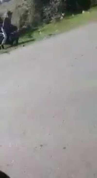 to show off stupid stunt skills