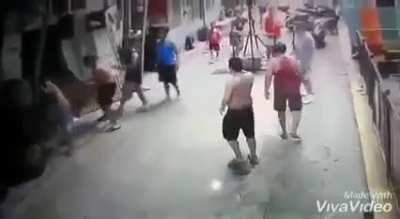 This is a real fade-away move.