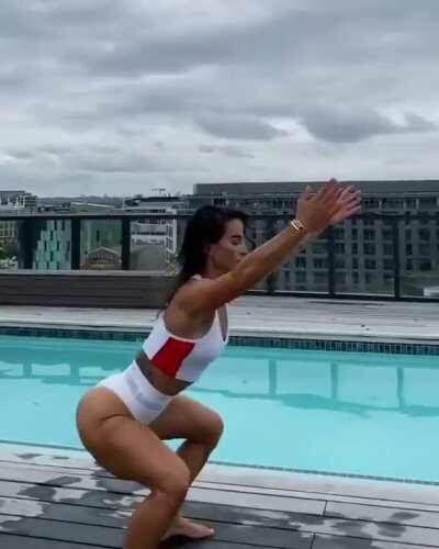 Смотрим как работают задействованные группы мышц