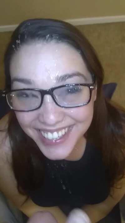 He covered my face and still had enough to hit the back of my throat lol