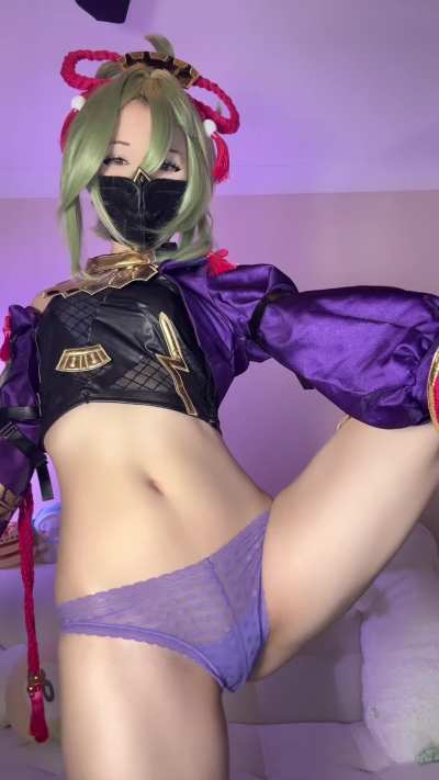 Kuki Shows Off Her Body~ (Cosplay by SushiBunniii)