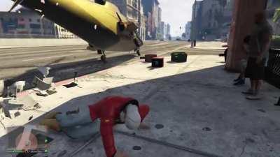 What happens when my friend offers me a helicopter ride.