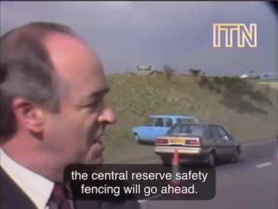 I will not accept that it's a highly dangerous road