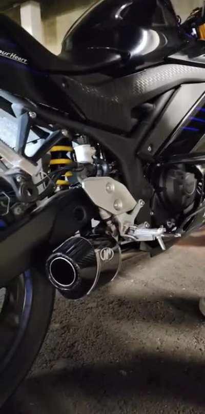 My 2021 R3 with M4 street slayer. Best purchase ever!