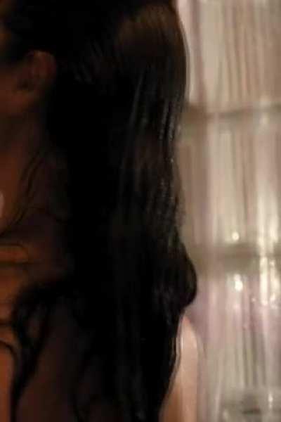 Selena Gomez taking a shower