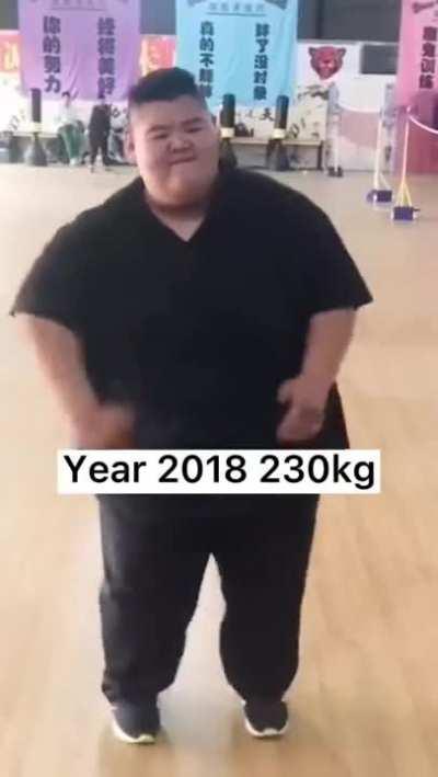 This man’s motivation made me smile