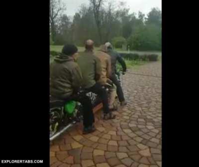 Going for a ride with my bros, choo choo