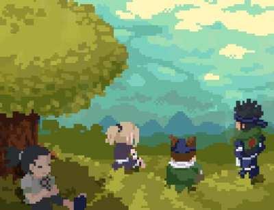 Team 10 in Pixel Art