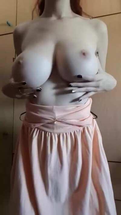 What Beautiful Breasts And A Beautiful Figure