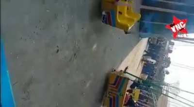 Carousels made in China.