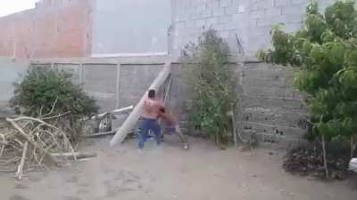 Mexican (?) Martial Arts in action.