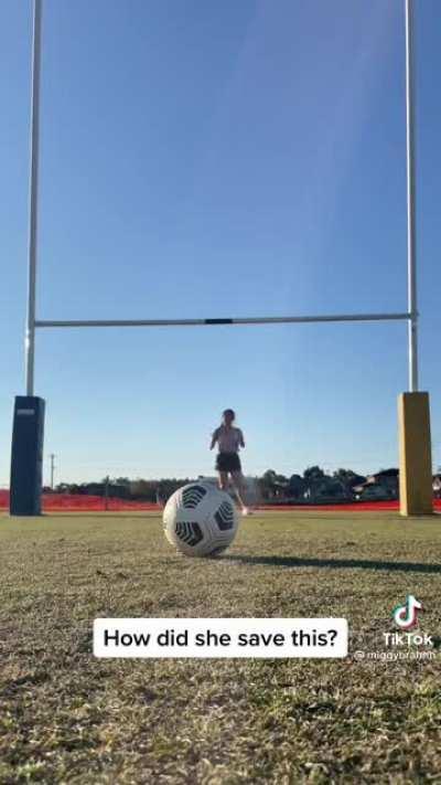 How did she save this