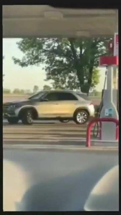 to pump fuel
