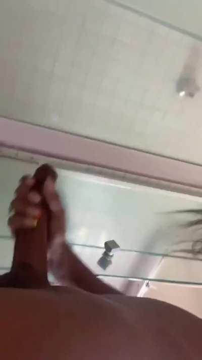 Thick cum from a thicker cock.