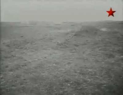 Soviet tanks emerge from winter hibernation to continue their fight against Germany (1944)