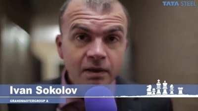 The world's best Chess interview: GM Ivan Sokolov Tata Steel 2013 (How many times have we all felt like Ivan?)