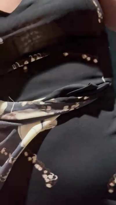 Went to a rehearsal dinner without panties