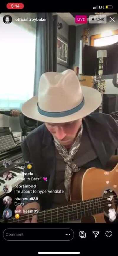 [SPOILERS] Troy Baker sings “Future Days” on his live today. God the feels.