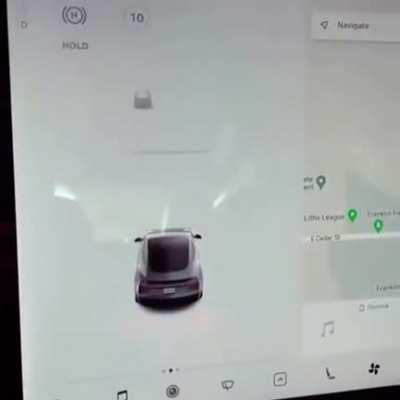 Steering wheel is mildly damp