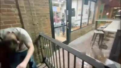 Woman maces her friend as a joke