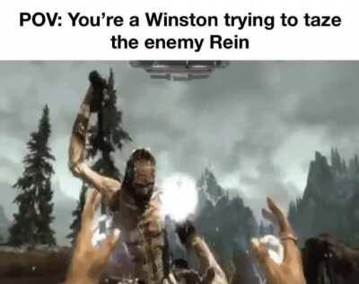 Winston will tickle him to death