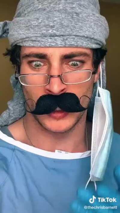 Painful GenZ doctor skit from our boy Chris