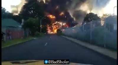 South Africa, fuel tanker explosion