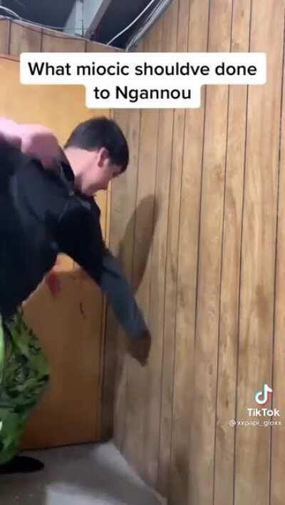 “Stipe getting the belt back” - Jon anki