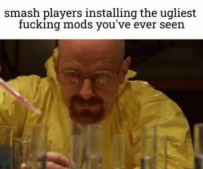 I'll take some oversaturated neon backgrounds and a needlessly edgy menu font please