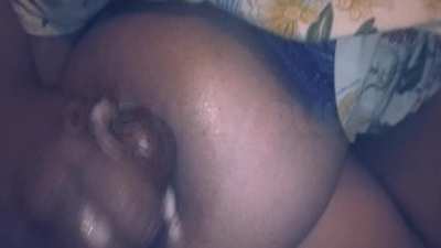 Cum Dripping on Big Areolas