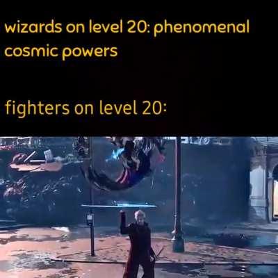 screw your realistic combat and give me my anime martial arts god.