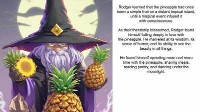 The Man who fell in love with a Pineapple