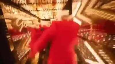 A rehearsal clip for the super bowl