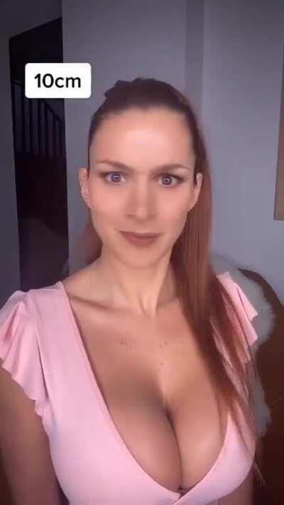 25 centimeters converts to roughly 9.8 inches if I'm not mistaken