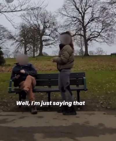 A public park is a public place not a private studio