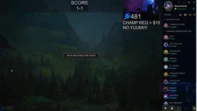 The dumbest thing you'll ever see in NA grandmaster... just wait for it