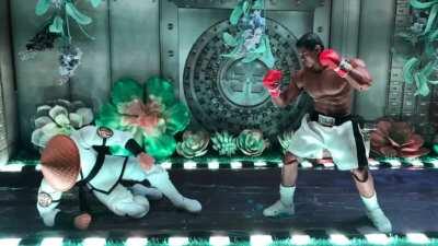 Stopmotion: Raiden vs Muhammad Ali in MK?