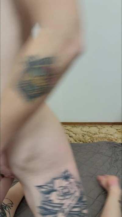 I love being my household 3 hole cum dumpster