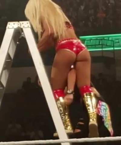 Mandy Rose carried to the top