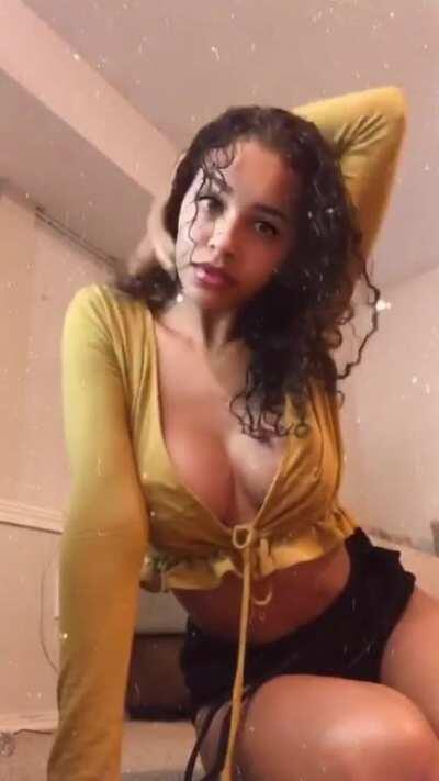 Near nip slip on ig story