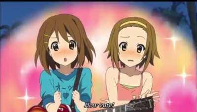 The light music club melted by Mio’s cuteness