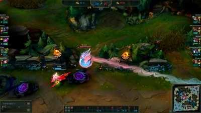 Ah yes! The legendary mobility of yone...