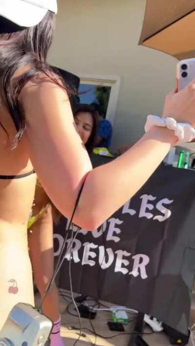 How many pornstars can you name in this clip?