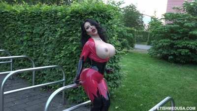 You don't hear your wife telling you to keep walking. You can't help but start stroking