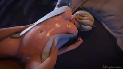 Mercy will do what is necessary to help (Artist Unknown)