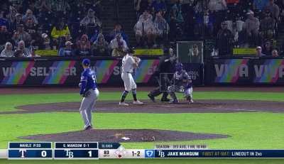 Laz Diaz with the interesting called third strike