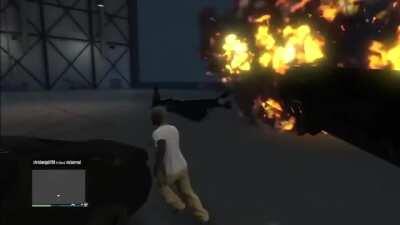 Just a normal day in GTA Online