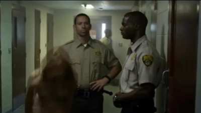 Forced to Strip Before Solitary