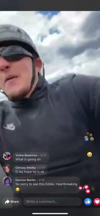 Guy livestreams deadly motorcycle crash (NSFW)